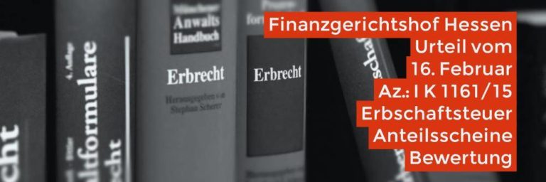 Erbrecht: Erbschaftsteuer Anteilsscheine Bewertung | Rechtsanwalt Erbrecht Köln | Kanzlei Balg und Willerscheid - Rechtsanwälte und Fachanwälte