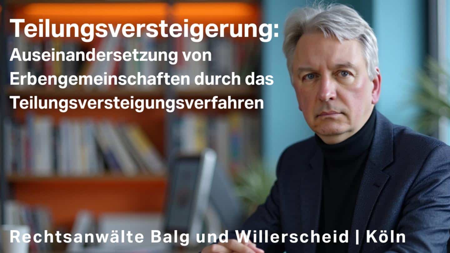 Teilungsversteigerung im Erbfall: Was Erben wissen müssen