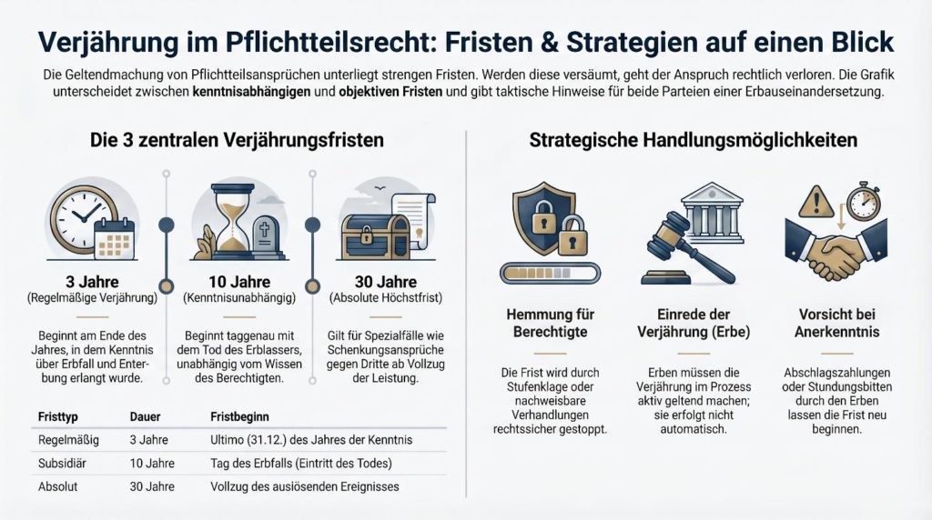 Verjährung von Pflichtteilsansprüchen. Rechtsanwalt und Fachanwalt für Erbrecht Detlev Balg | Köln Nippes