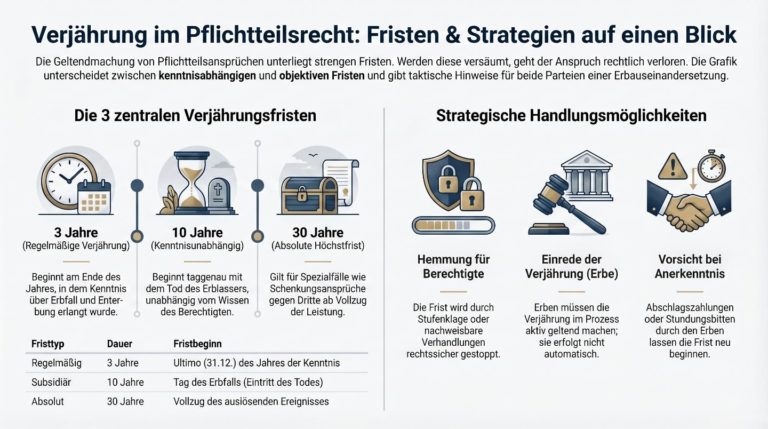 Verjährung von Pflichtteilsansprüchen. Rechtsanwalt und Fachanwalt für Erbrecht Detlev Balg | Köln Nippes