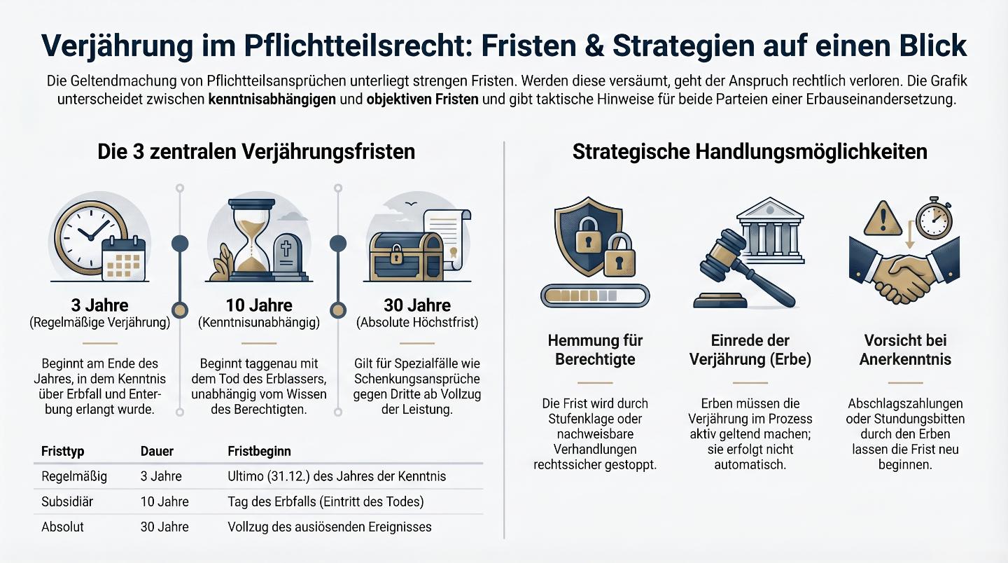 Verjährung von Pflichtteilsansprüchen. Rechtsanwalt und Fachanwalt für Erbrecht Detlev Balg | Köln Nippes